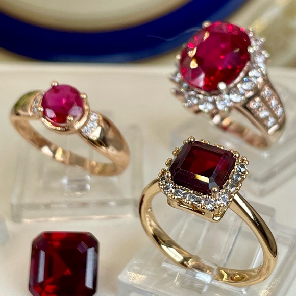 PRIVATE LISTING Ruby Rings - Picture 6 of 17